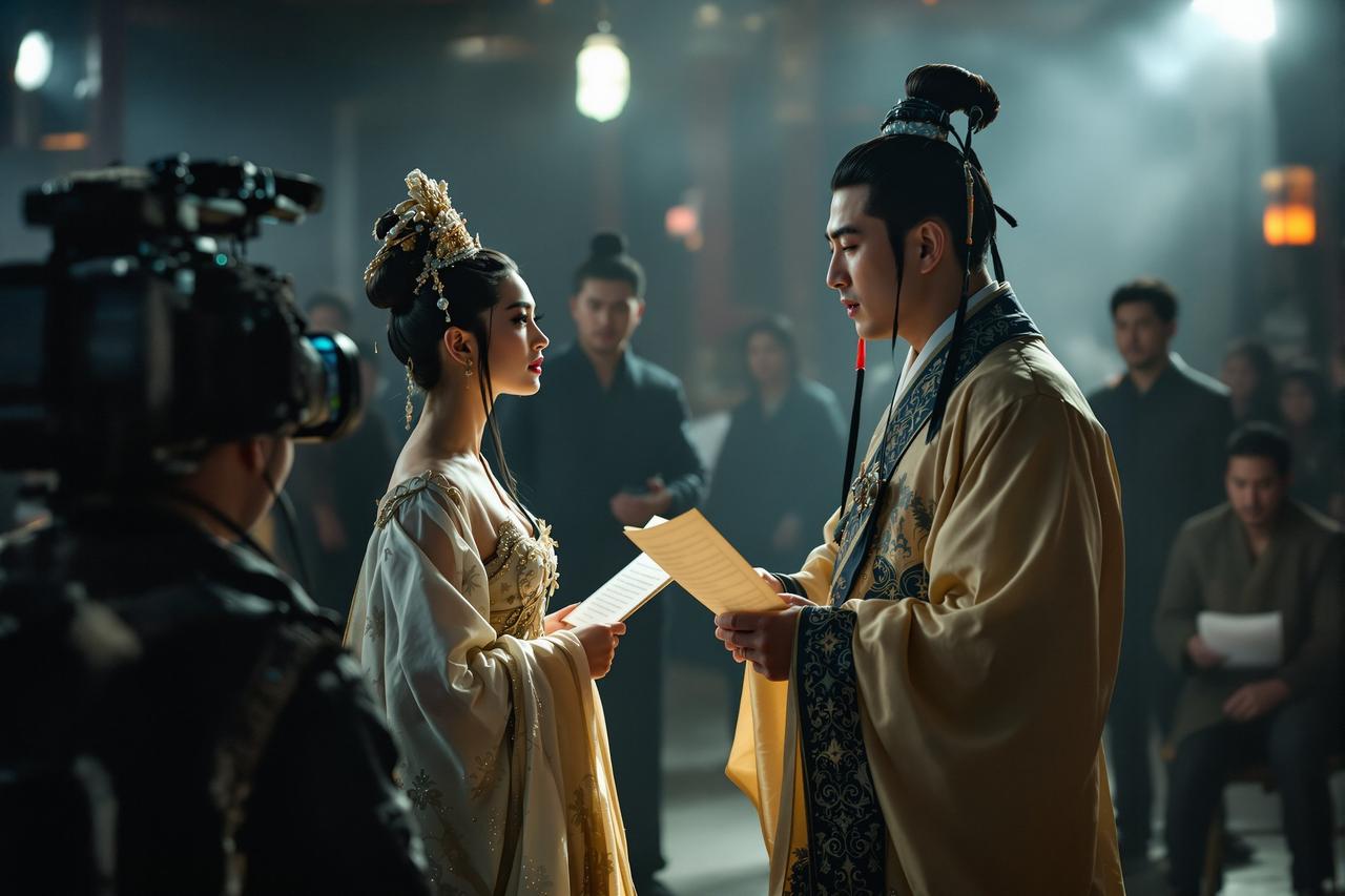 当红小花新剧片场与导演发生激烈争吵,疑似耍大牌